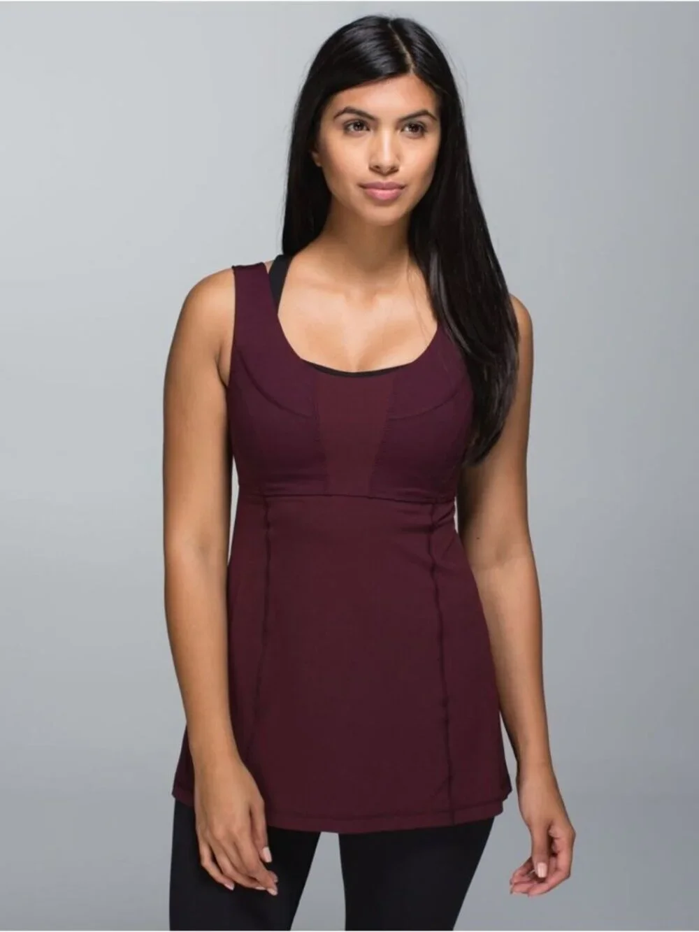 Lululemon Wrapper's Delight Tank Bordeaux Drama